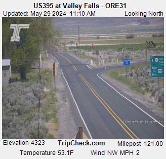 US395 at Valley Falls - ORE31